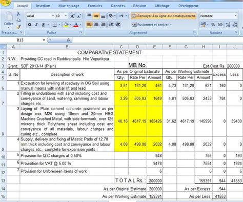 com (FREE) To determine the rate of Building Construction a particular item of work from quantities of materials and labors required and their costs. . Rate analysis of civil works excel free download